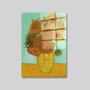 Wallity Pintura decorativa de vidrio templado Multicolor 30 x 45 cm